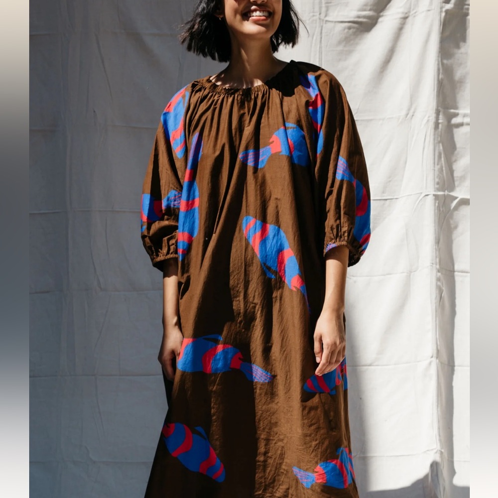 Gorgeous Nikki Chasin ballad fish dress